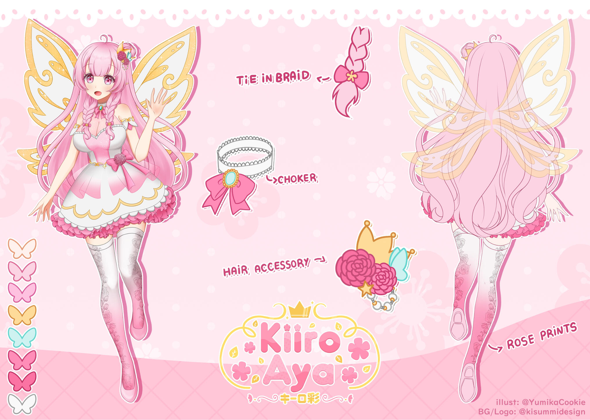 Main Reference Sheet by @YumikaCookie